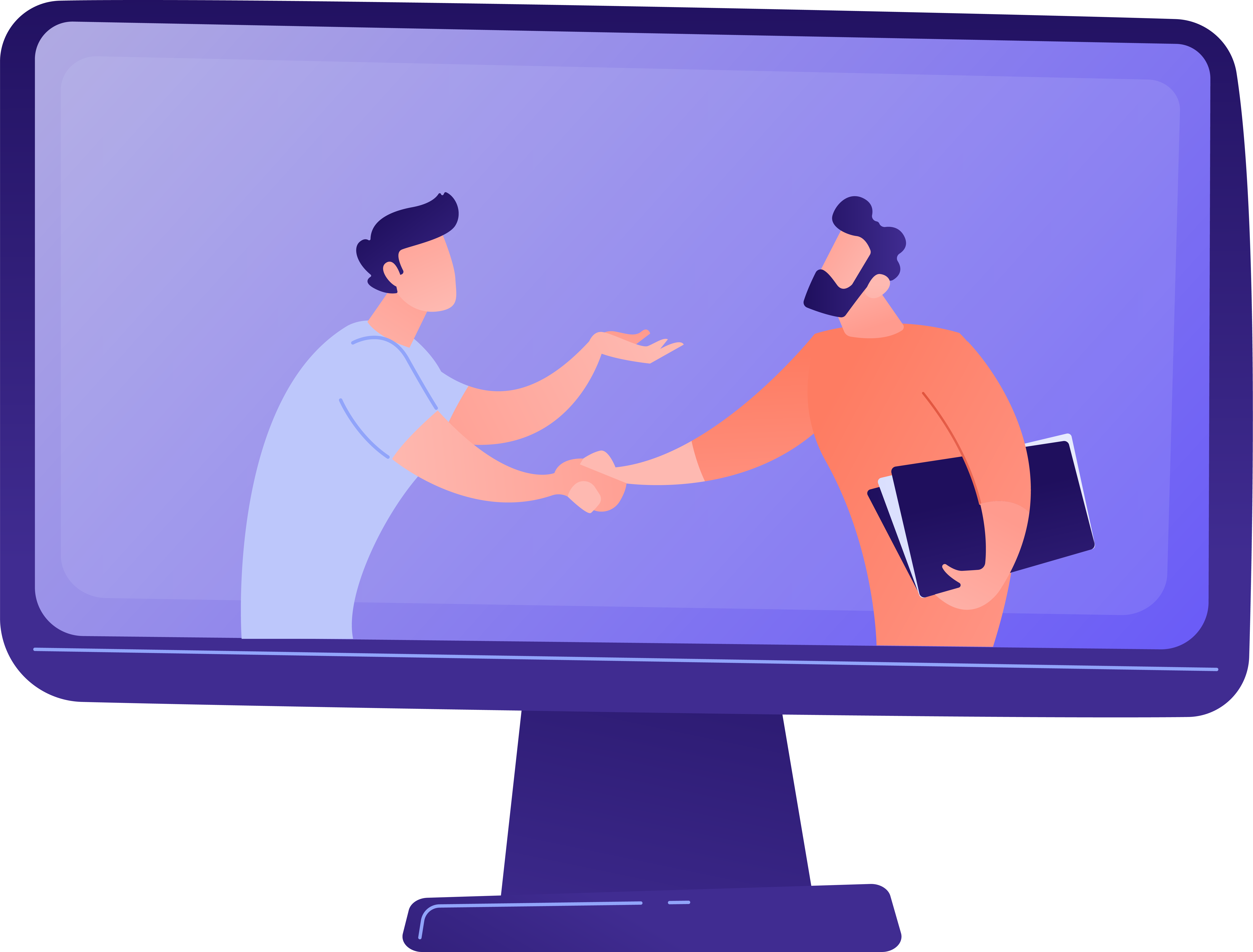 We connect buyers and sellers, lead to an acquisition.