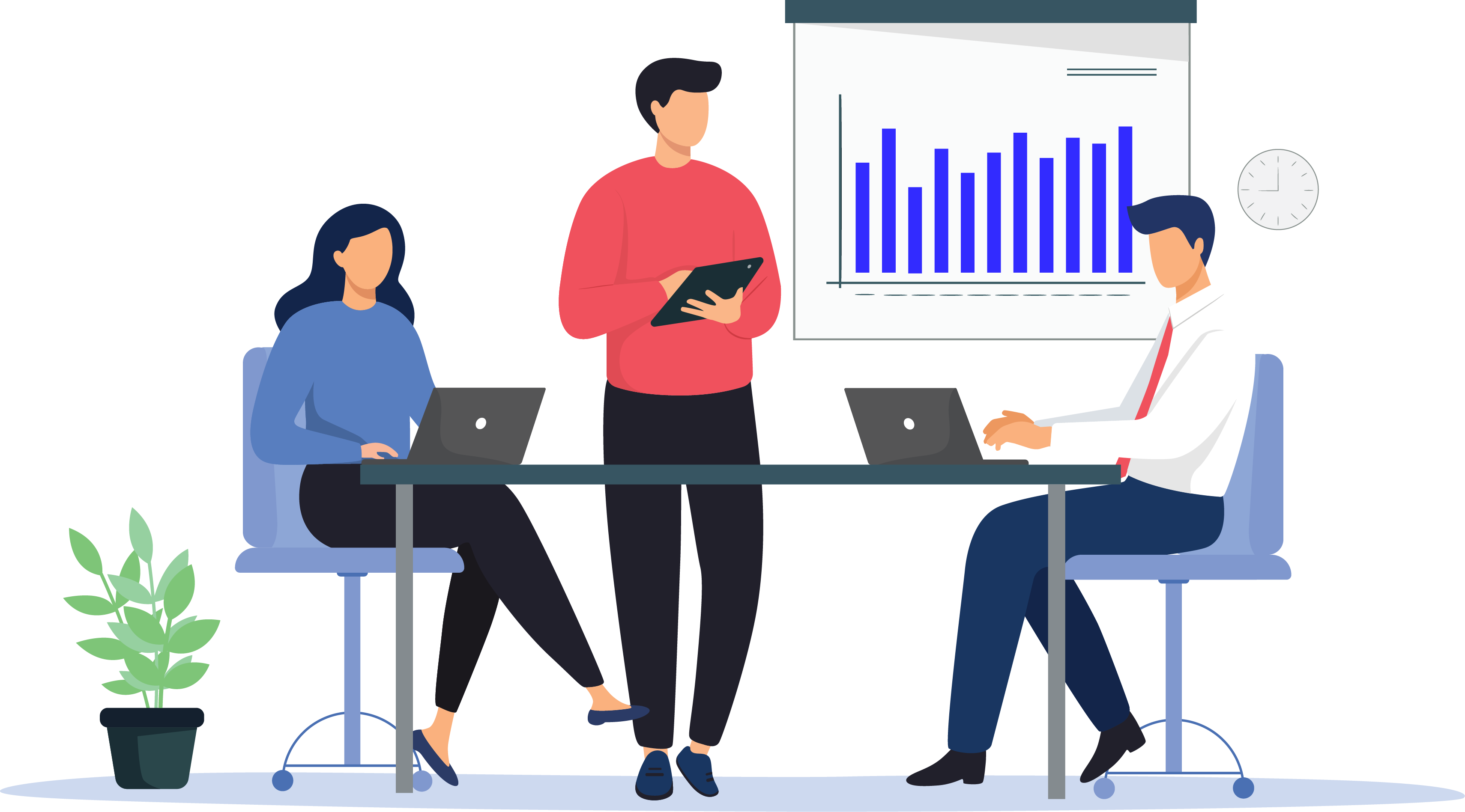 Quarify business people illustration